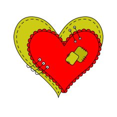 Beautiful Abstract Illustration for Valentine's Day N2