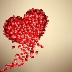Valentine's day with hearts EPS10 N2
