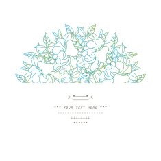 Floral decor N181