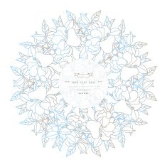 Floral decor N182