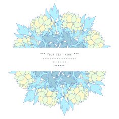 Floral decor N185