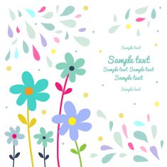 Floral decor N203