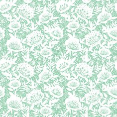 Pastel dream flowers seamless pattern background