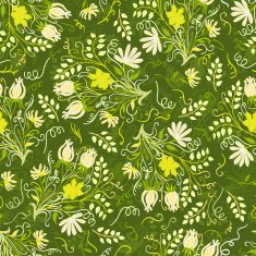 Romantic floral pattern N8