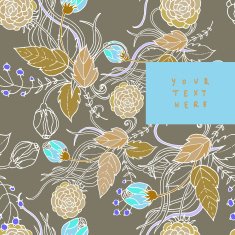 Floral decor N208