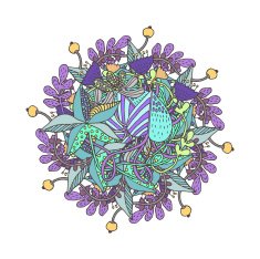 Floral decor N209
