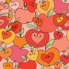 Hearts and apple N2