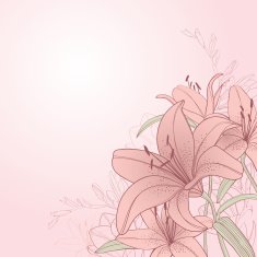 Vintage Floral Card N30