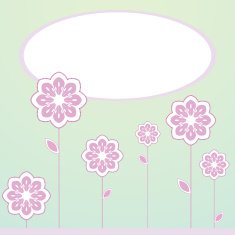 flower greeting card N2