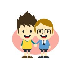 adorable gay cartoon character N10