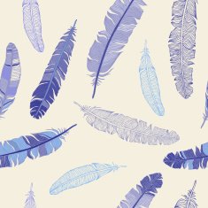 Feather Seamless Background N6