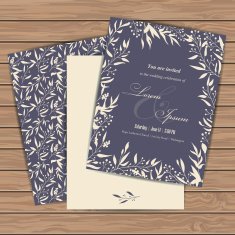 Wedding Invitation Card N130