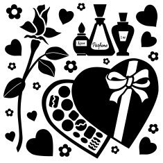 Valentine's Day Design Elements N37