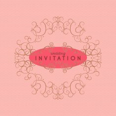 Elegant Wedding Invitation N4