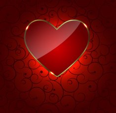 Valentine`s Day card vector illustration N6