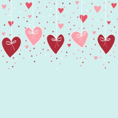 Valentine hand drawing background N2