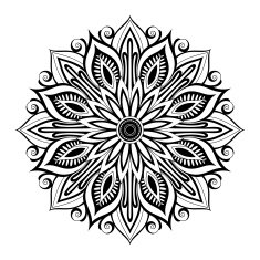 Beautiful Deco Mandala (Vector) N36