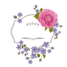Background with roses Vector illustration Mothers Day card N3