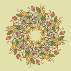 Floral decor N219