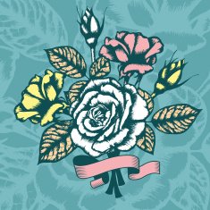 Floral background N1045