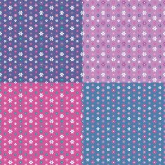 colorful flowers pattern set N2
