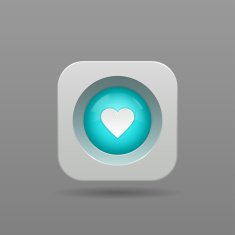 Heart Button N4