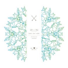 Floral decor N223