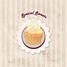 Sweets Vintage background N8
