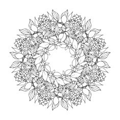 Floral decor N234