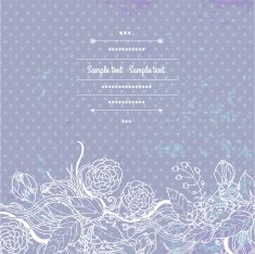 Floral decor N237