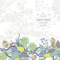 Floral decor N239