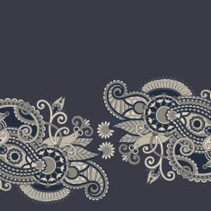 ornate floral pattern N22