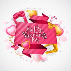 Valentine's day vector background N68