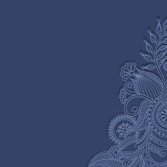 ornate floral pattern N24