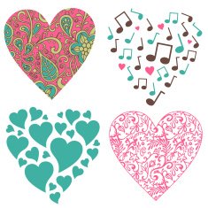 hearts-set
