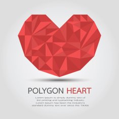 Polygon heart N4