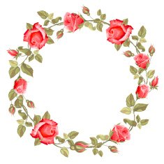 Wreath from rose N4