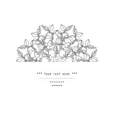 Floral decor N249