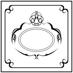 Deco Frame ( vector ) N2