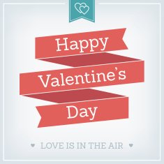 Valentine's day card N456