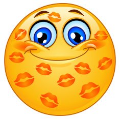 Kissed emoticon N2
