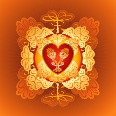 Red Heart Vector N9