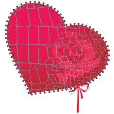 Elegant Heart-Design element