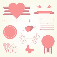 Valentine's Day Elements N9