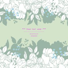 Floral decor N251