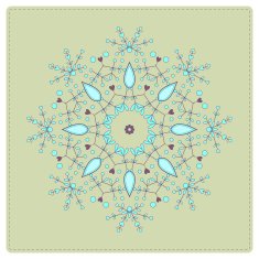 Floral decor N257