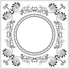 Boho Frame ( Vector ) N2