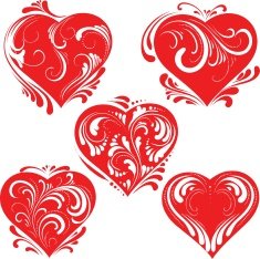 Valentine Hearts N36