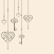 Hearts and keys N3