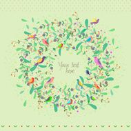 Floral decor N266